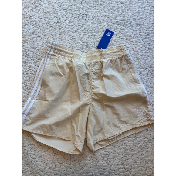 adidas Other - Adidas Originals Sprinter Shorts Mens Medium Wonder White Nylon 3-Stripe